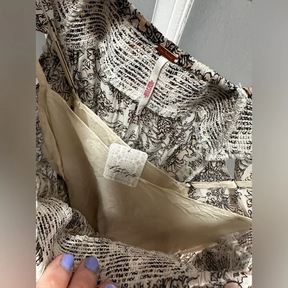 ⭐️SOLD⭐️NWT Free People Women's Bonita Printed Midi Dress - Picture 13 of 16